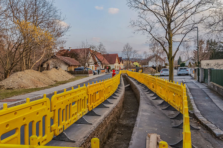 Die Grabungsarbeiten Arbeiten haben begonnen - Foto JoSt   2026